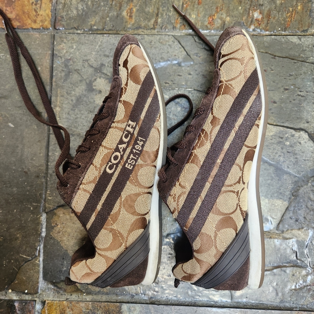 Coach sneakers in Excellent condition, size 6.5 - Picture 7 of 13